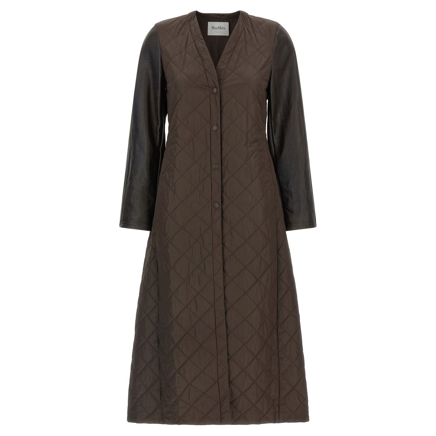 Max Mara Brown Polyamide Coat