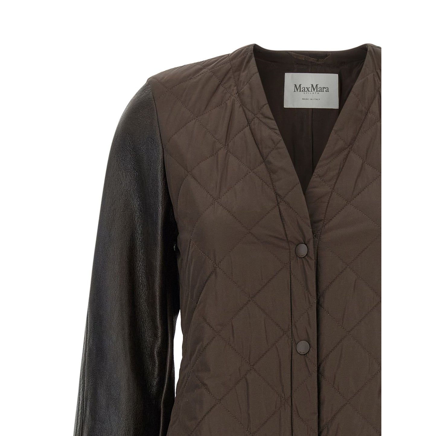 Max Mara Brown Polyamide Coat