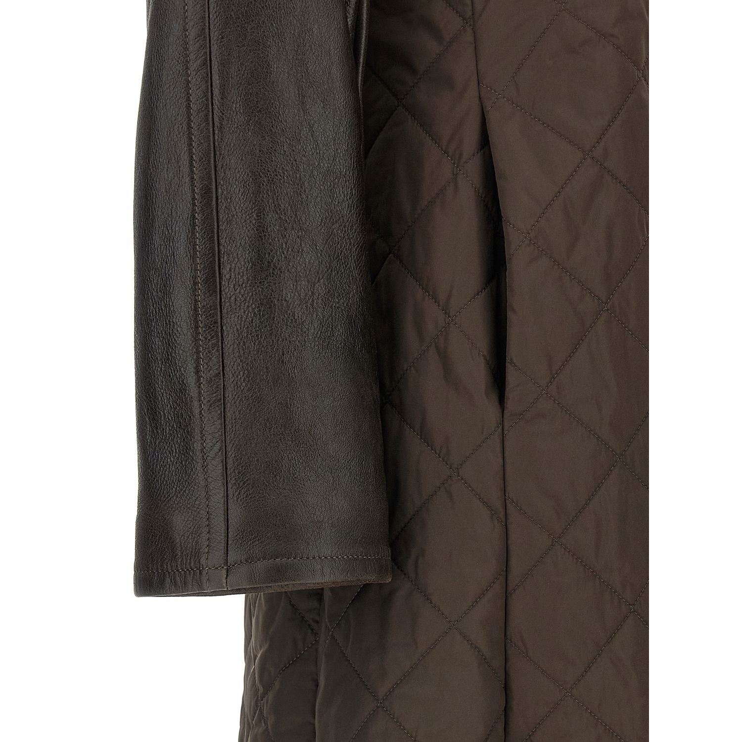 Max Mara Brown Polyamide Coat