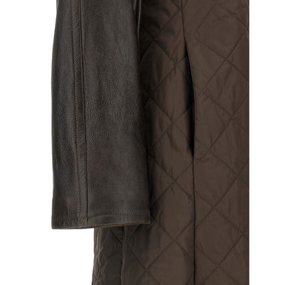 Max Mara Brown Polyamide Coat