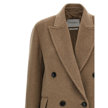 Max Mara Beige Cashmere Coat