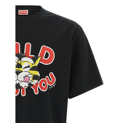 Kenzo Black Cotton T-Shirt