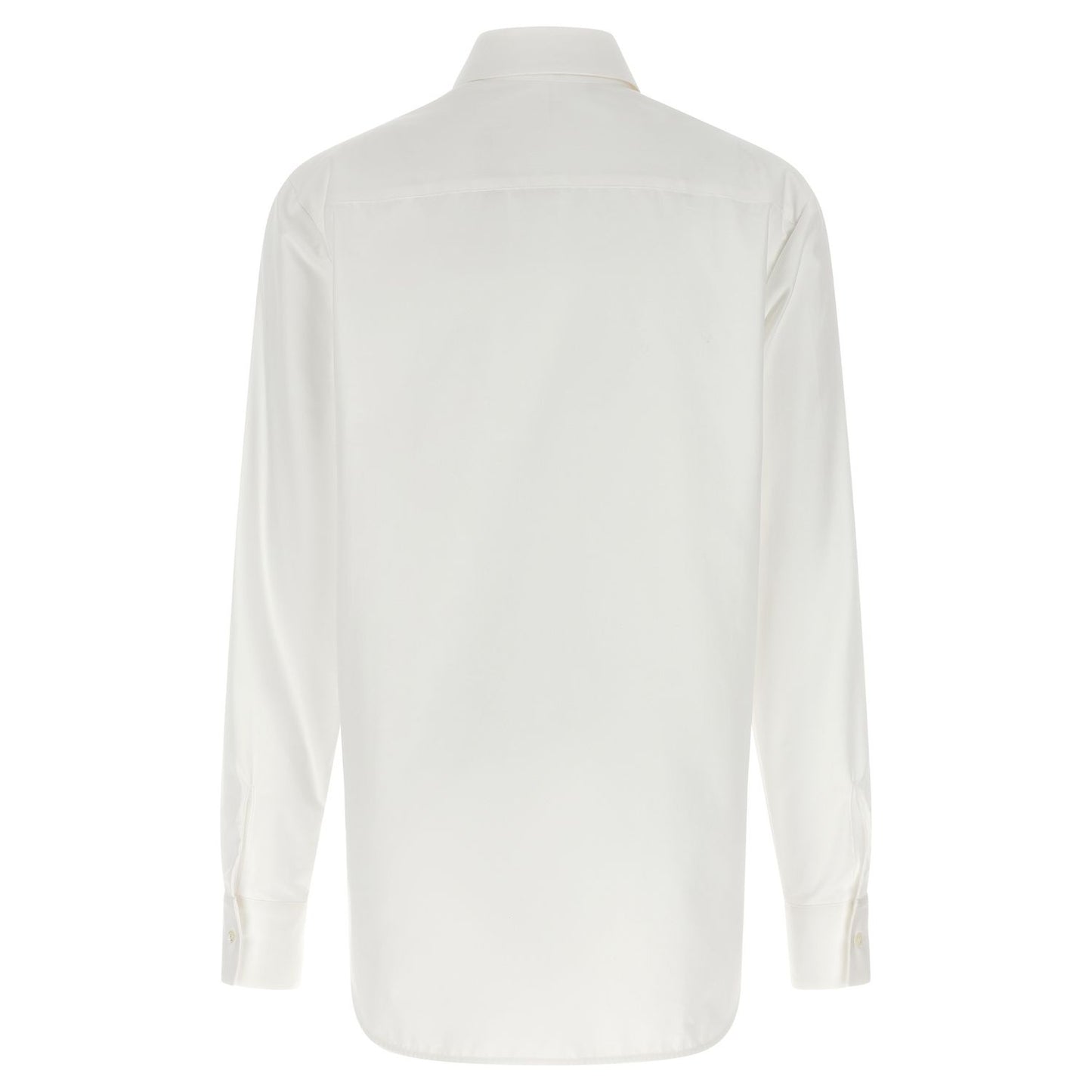 Ermanno Scervino White Cotton Blouse