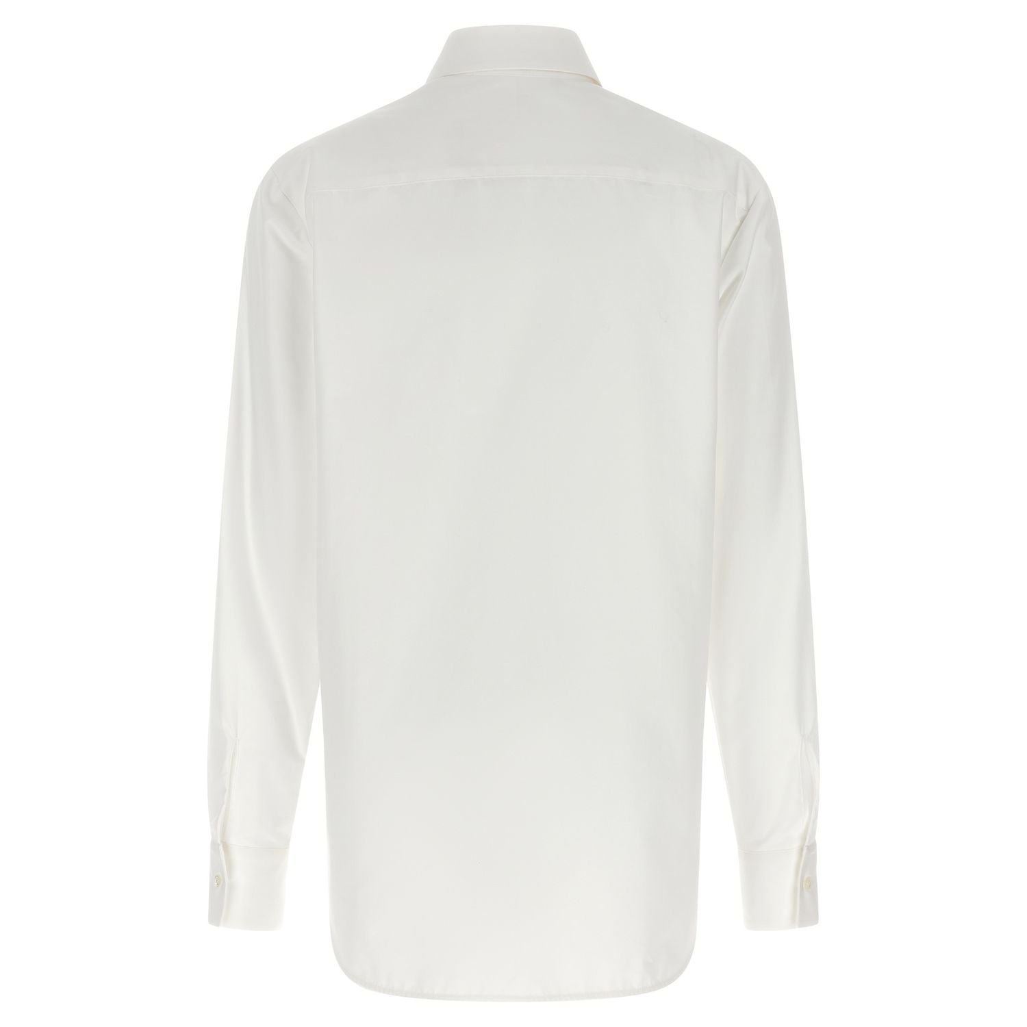 Ermanno Scervino White Cotton Blouse