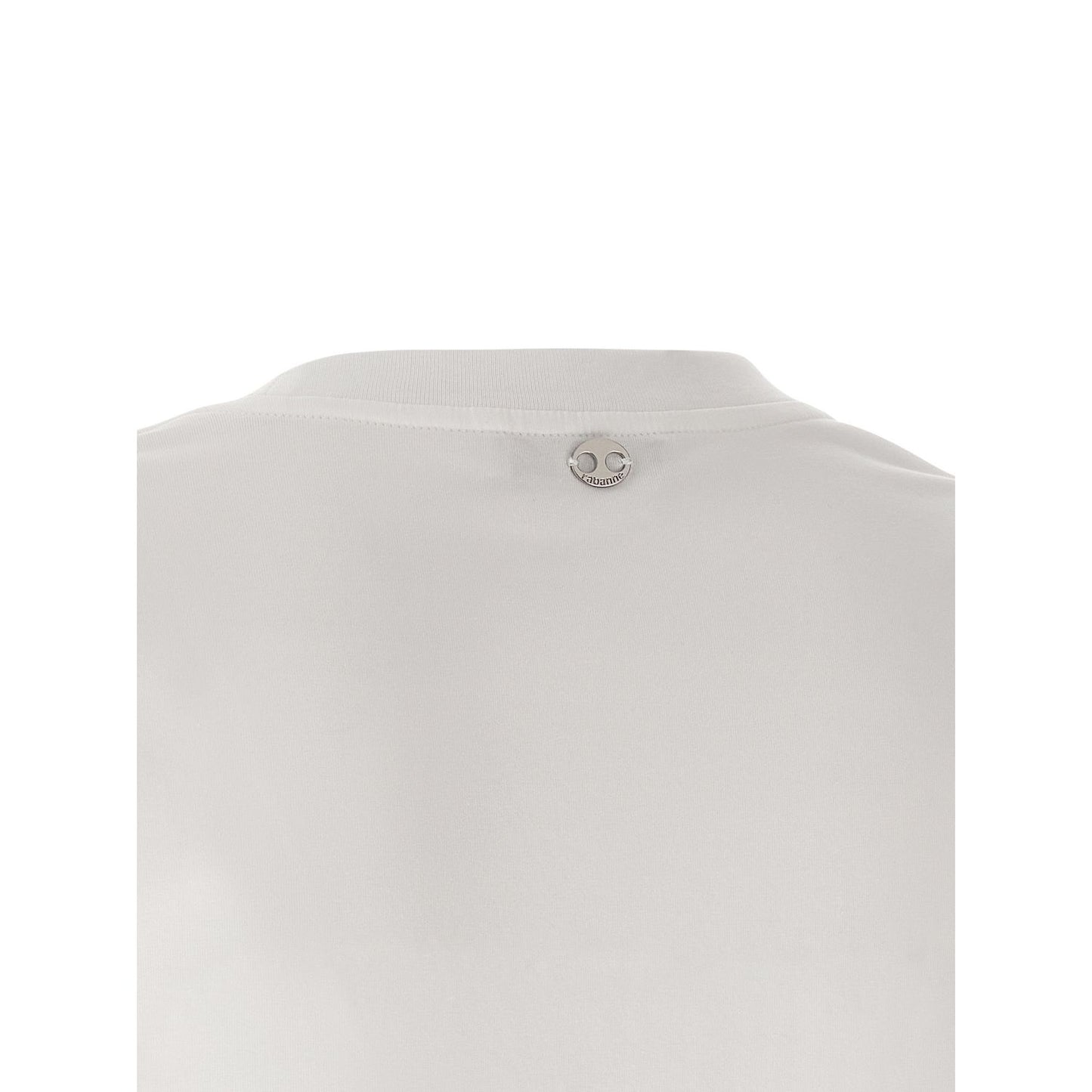 Paco Rabanne White Cotton T-Shirt