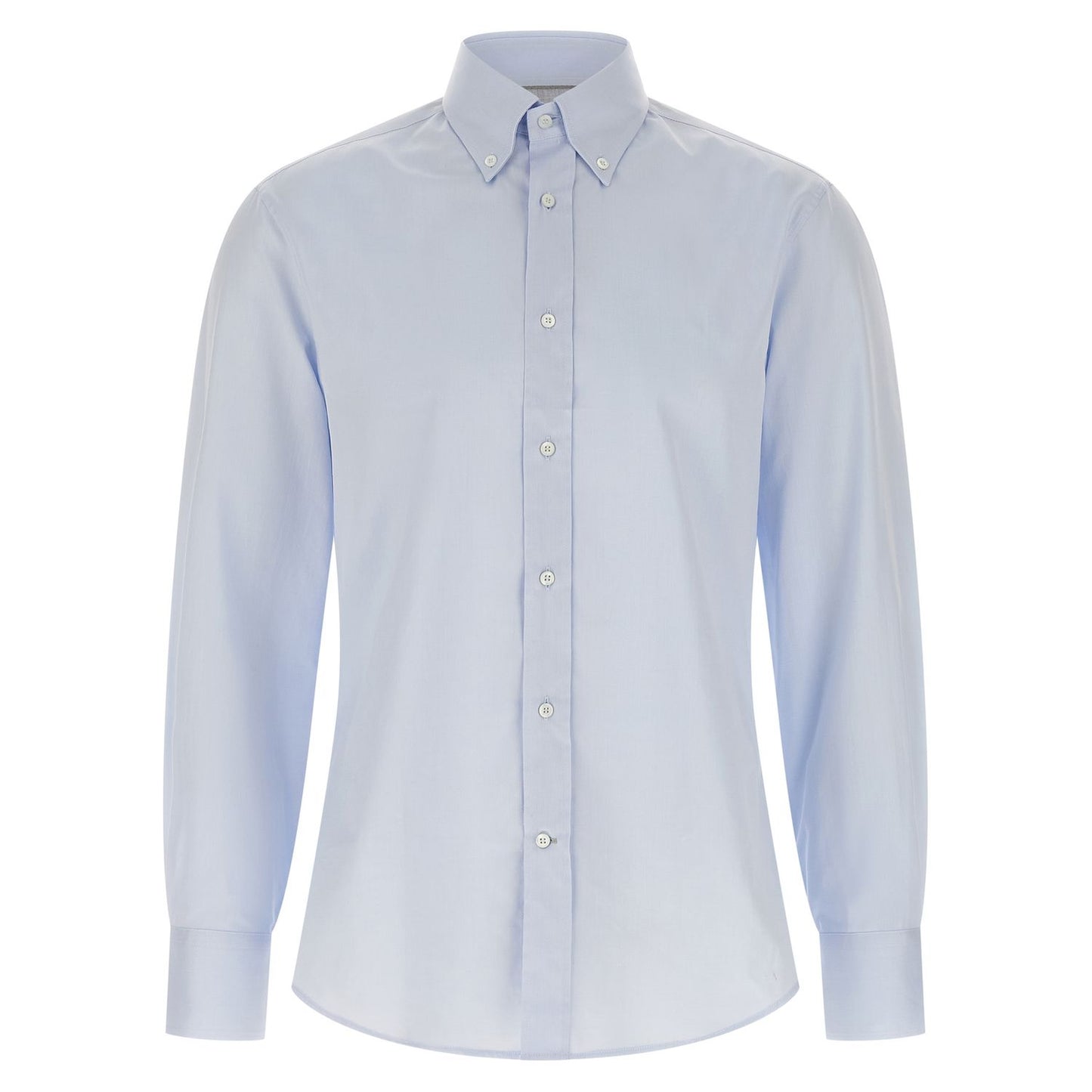 Brunello Cucinelli Blue Cotton Blouse