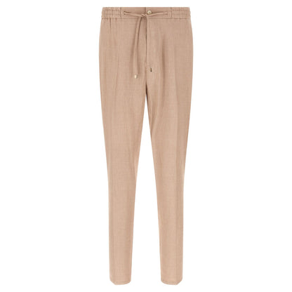 Etro Beige Linen Joggers (Workout Pants)
