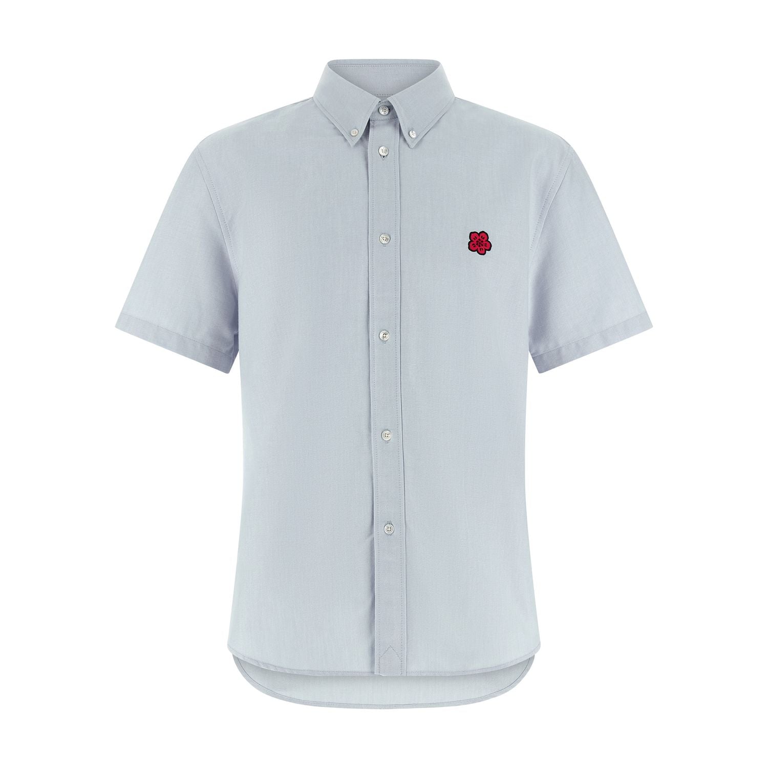 Kenzo Blue Cotton Blouse