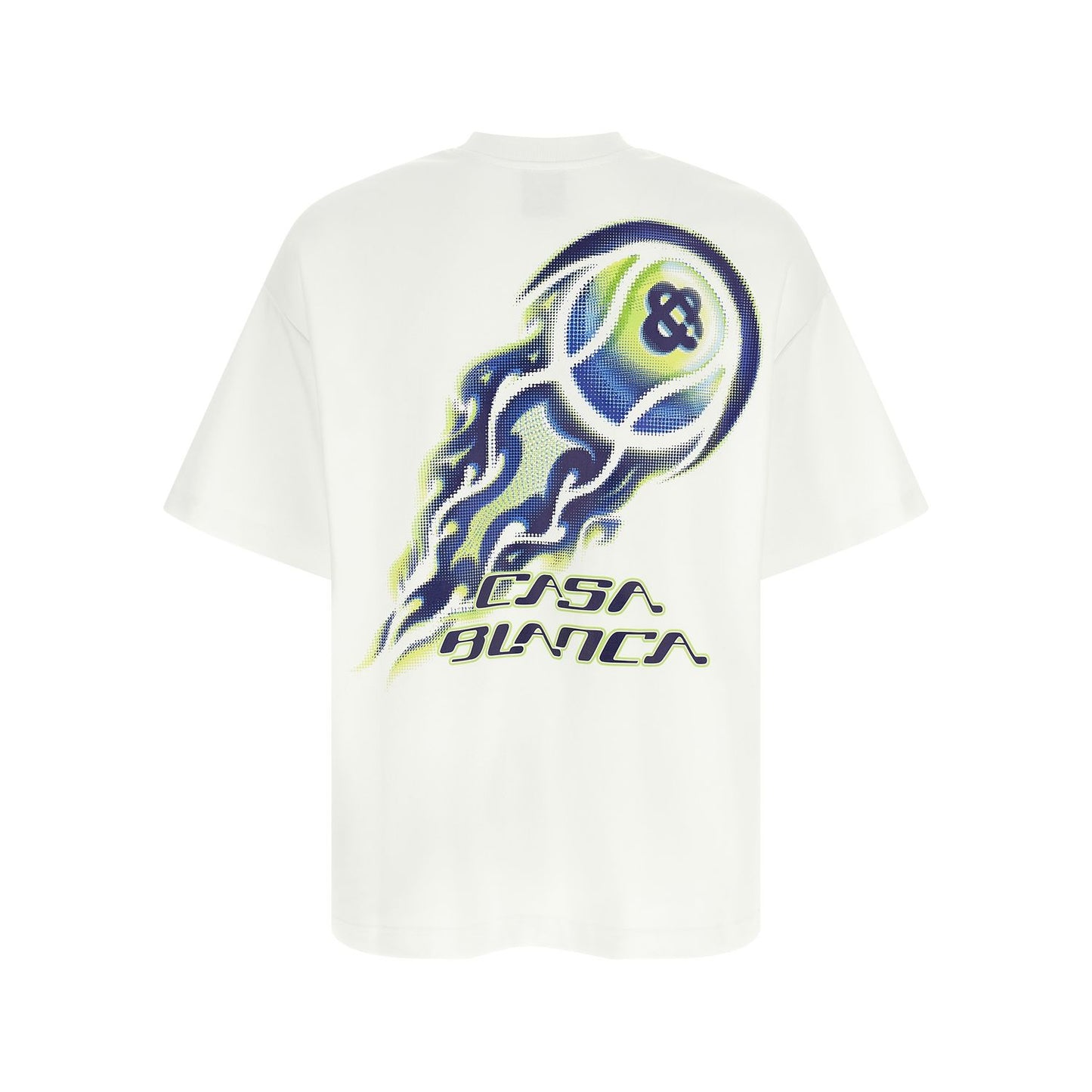 Casablanca White Cotton T-Shirt