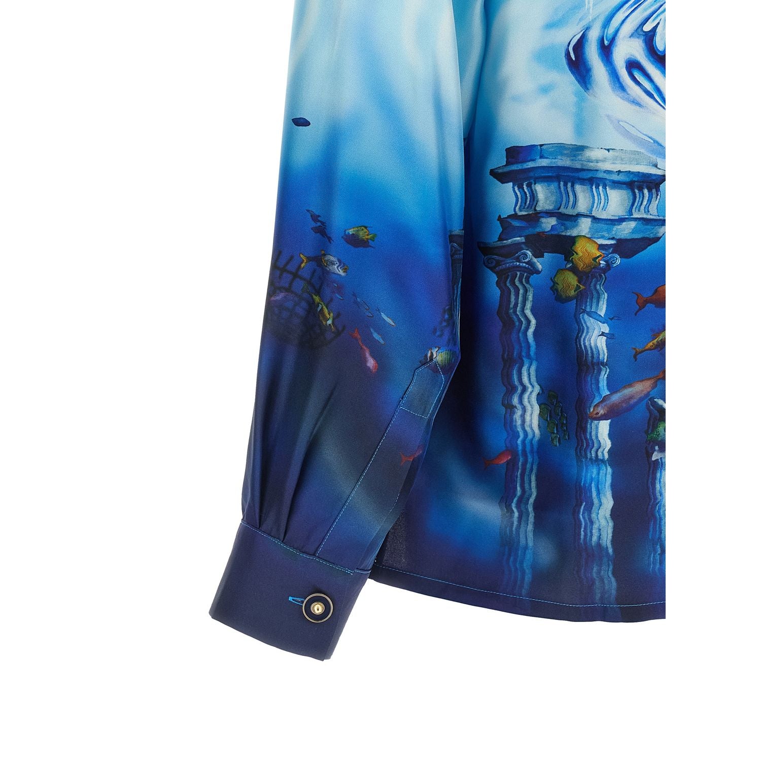 Casablanca Multicolor Silk Blouse