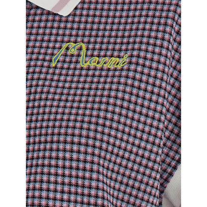 Marni Multicolor Viscose Polo Shirt
