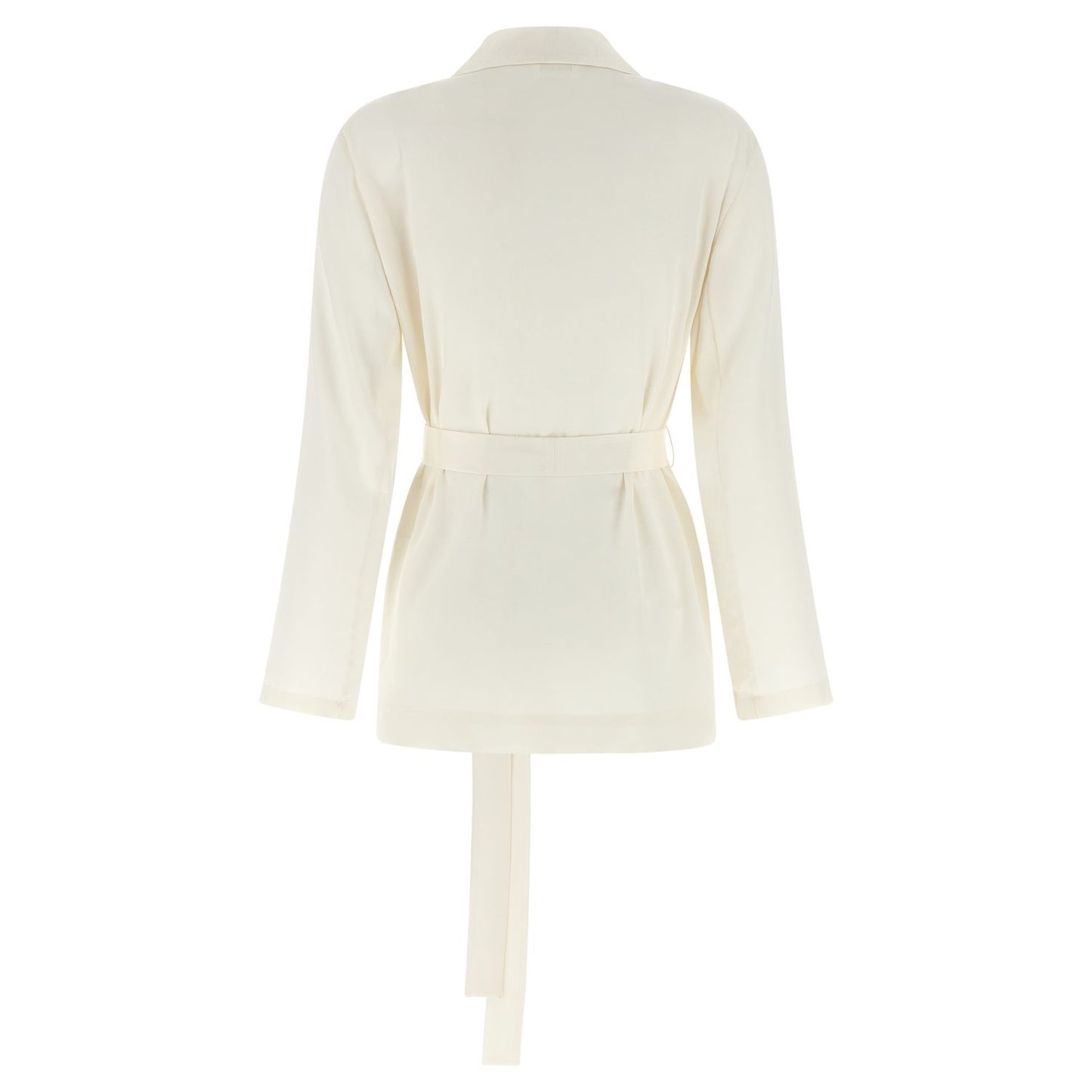 P.A.R.O.S.H. White Polyester Blazer