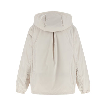 MooRER Beige Polyester Shell Jacket