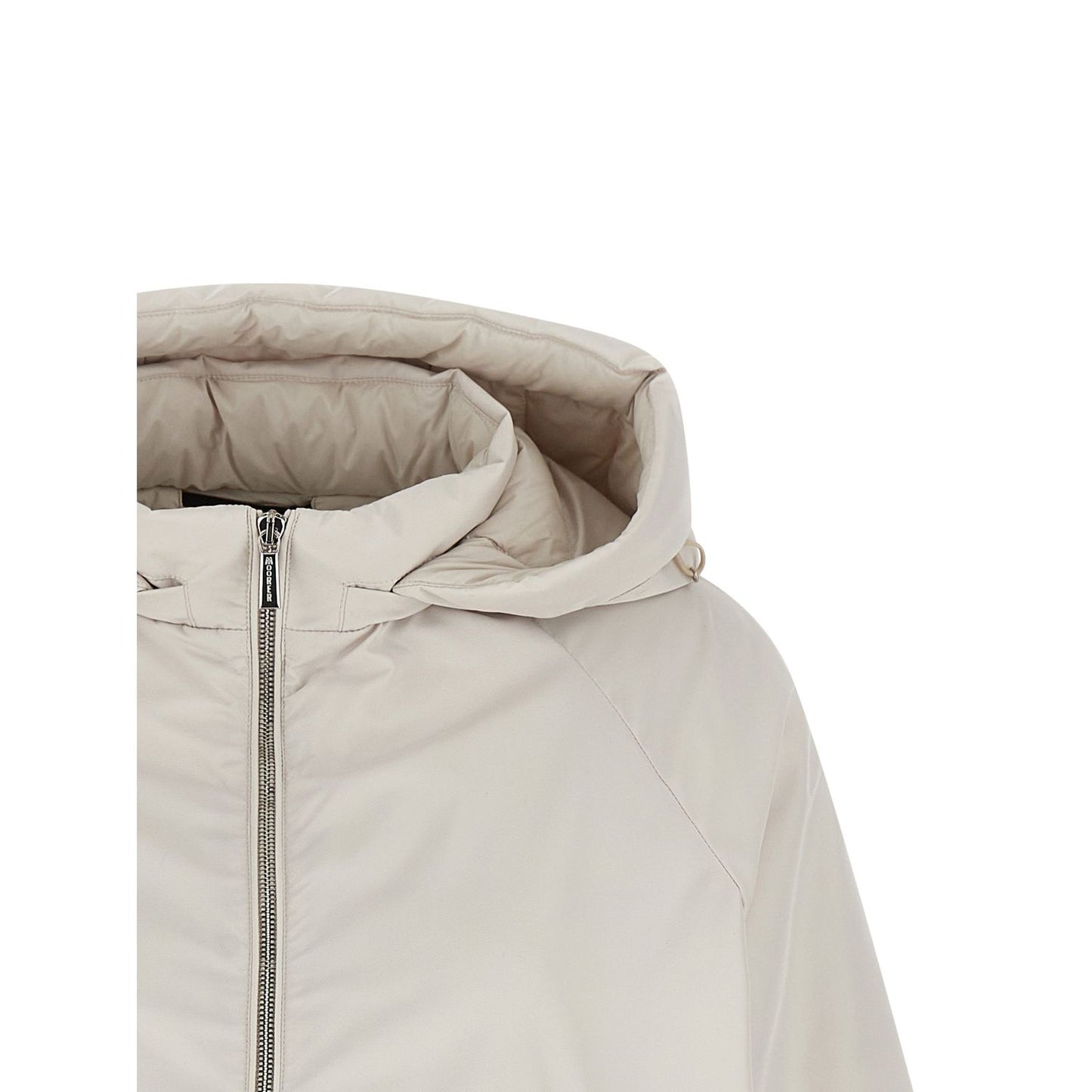 MooRER Beige Polyester Shell Jacket