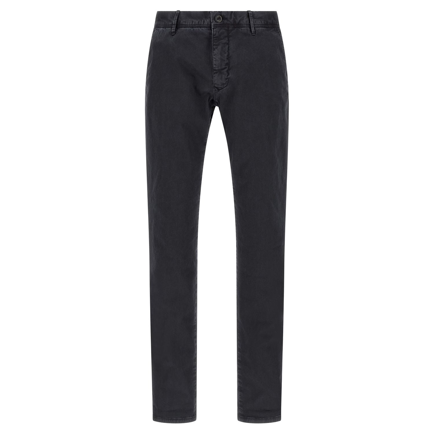 Incotex Blue Cotton Casual Pants