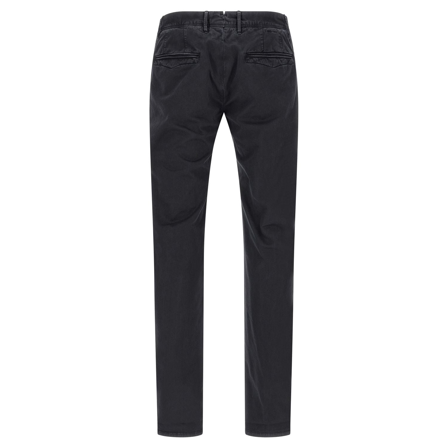 Incotex Blue Cotton Casual Pants