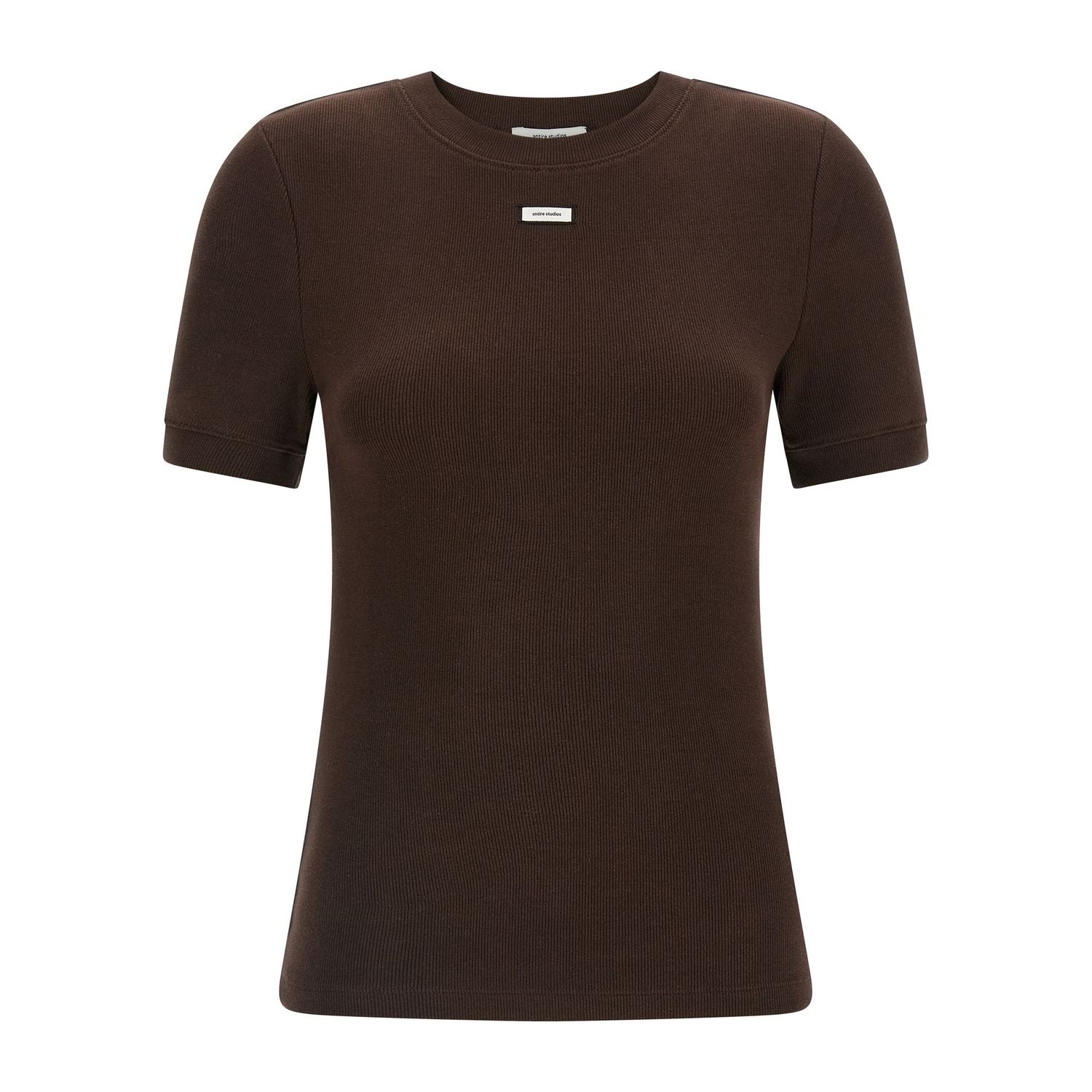 Entire Studios Brown Cotton T-Shirt