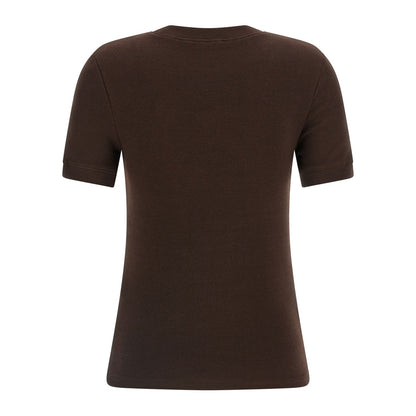 Entire Studios Brown Cotton T-Shirt