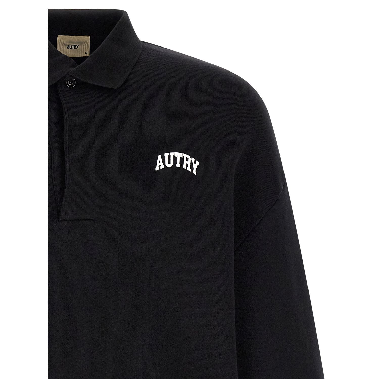 Autry Black Cotton Sweatshirt