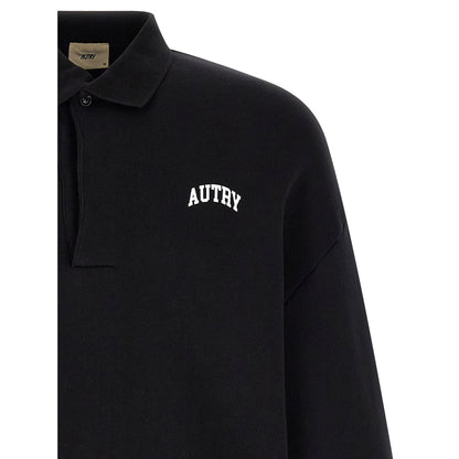 Autry Black Cotton Sweatshirt