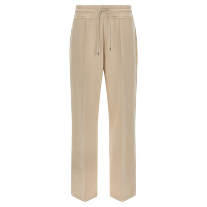 MooRER Beige Cotton Joggers (Workout Pants)