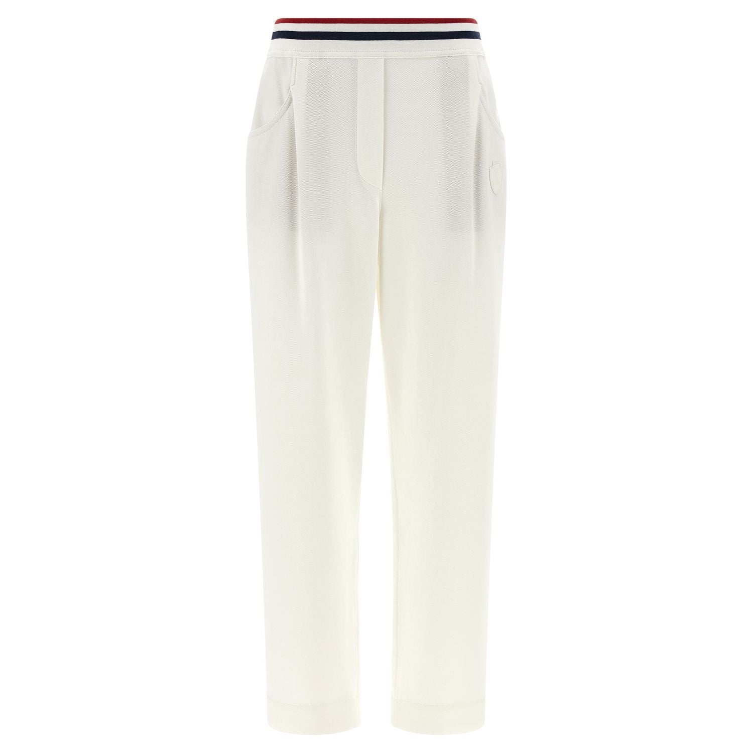 Brunello Cucinelli White Cotton Joggers (Workout Pants)
