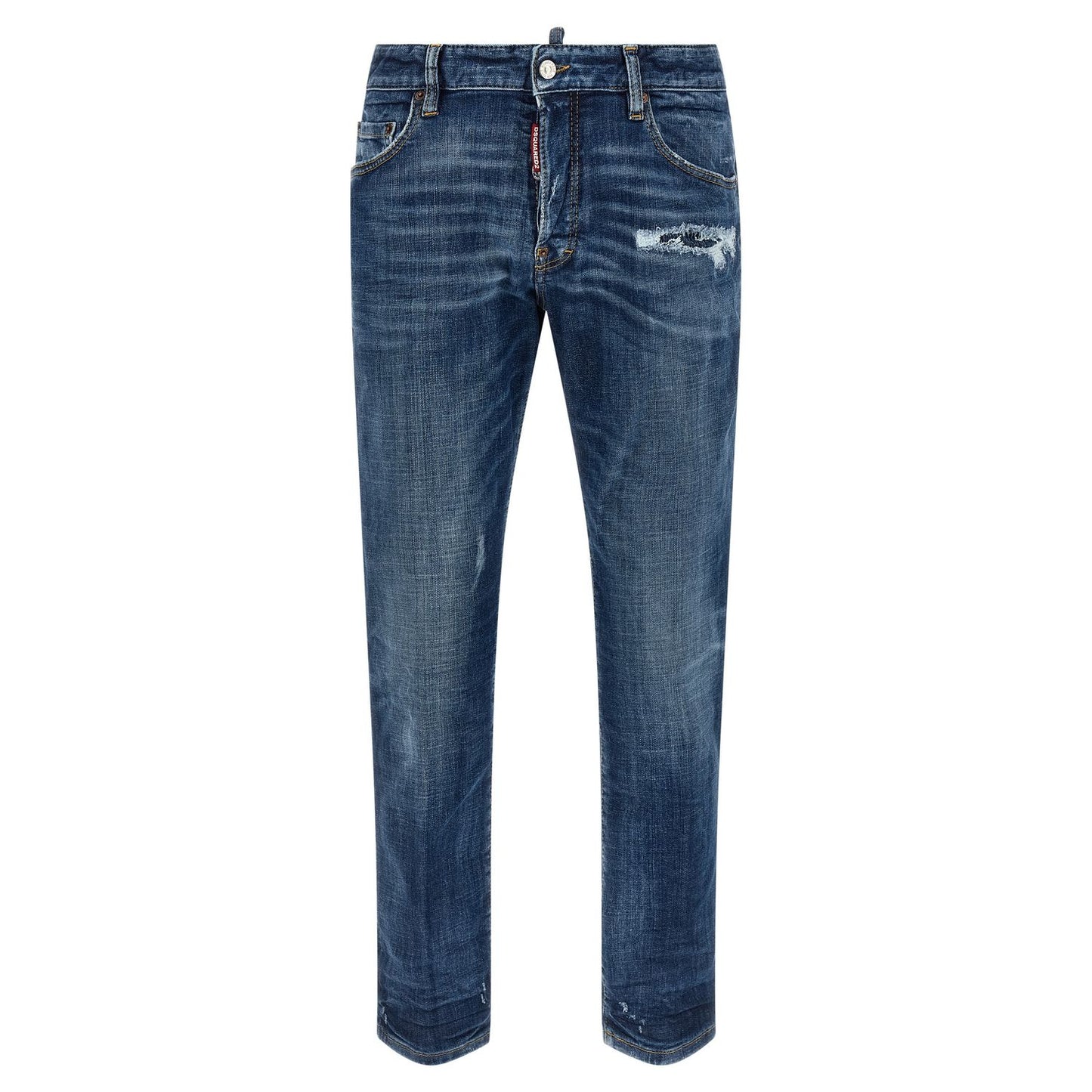 Dsquared² Blue Cotton Jeans Denim