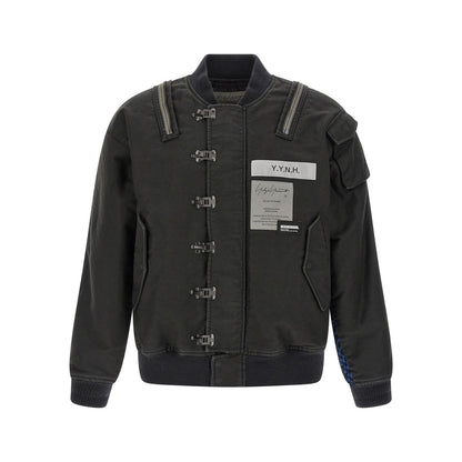 Yohji Yamamoto Black Cotton Bomber