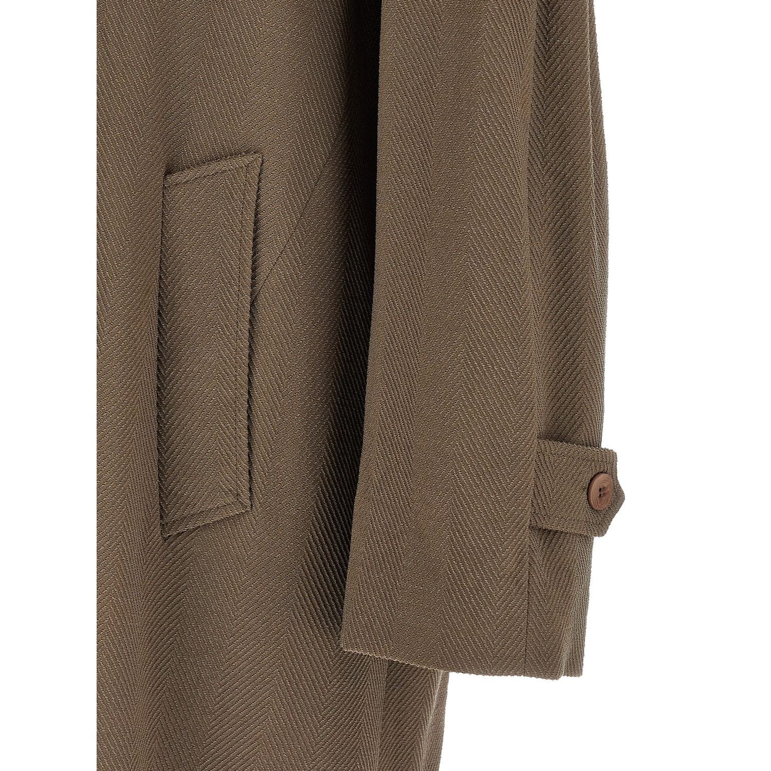 Magliano Beige Virgin Wool Coat