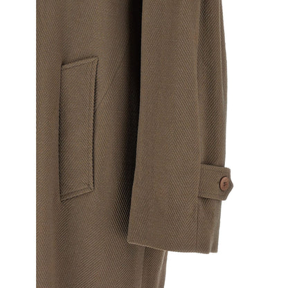 Magliano Beige Virgin Wool Coat