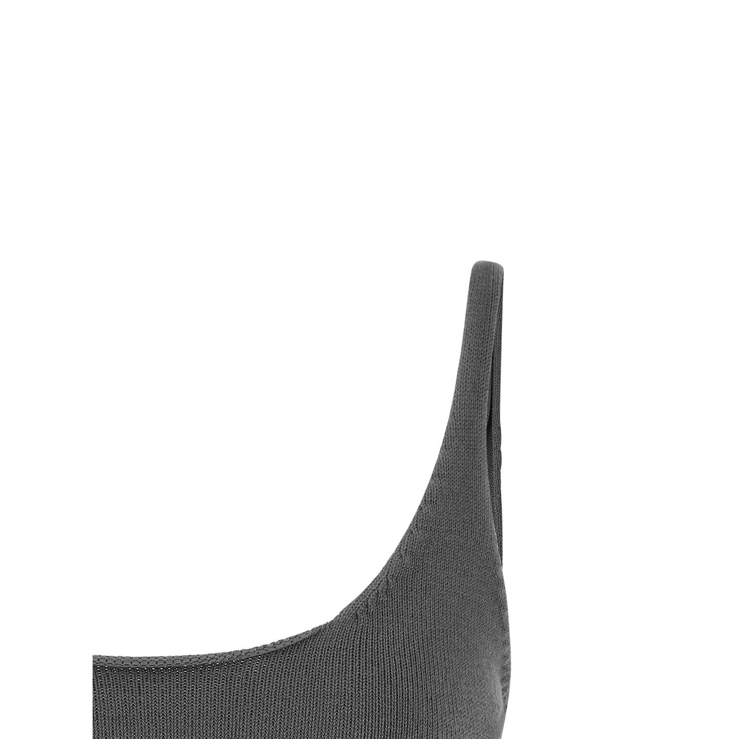 Entire Studios Gray Cotton Sport Bra