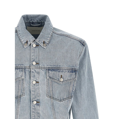 Entire Studios Blue Cotton Denim Jacket