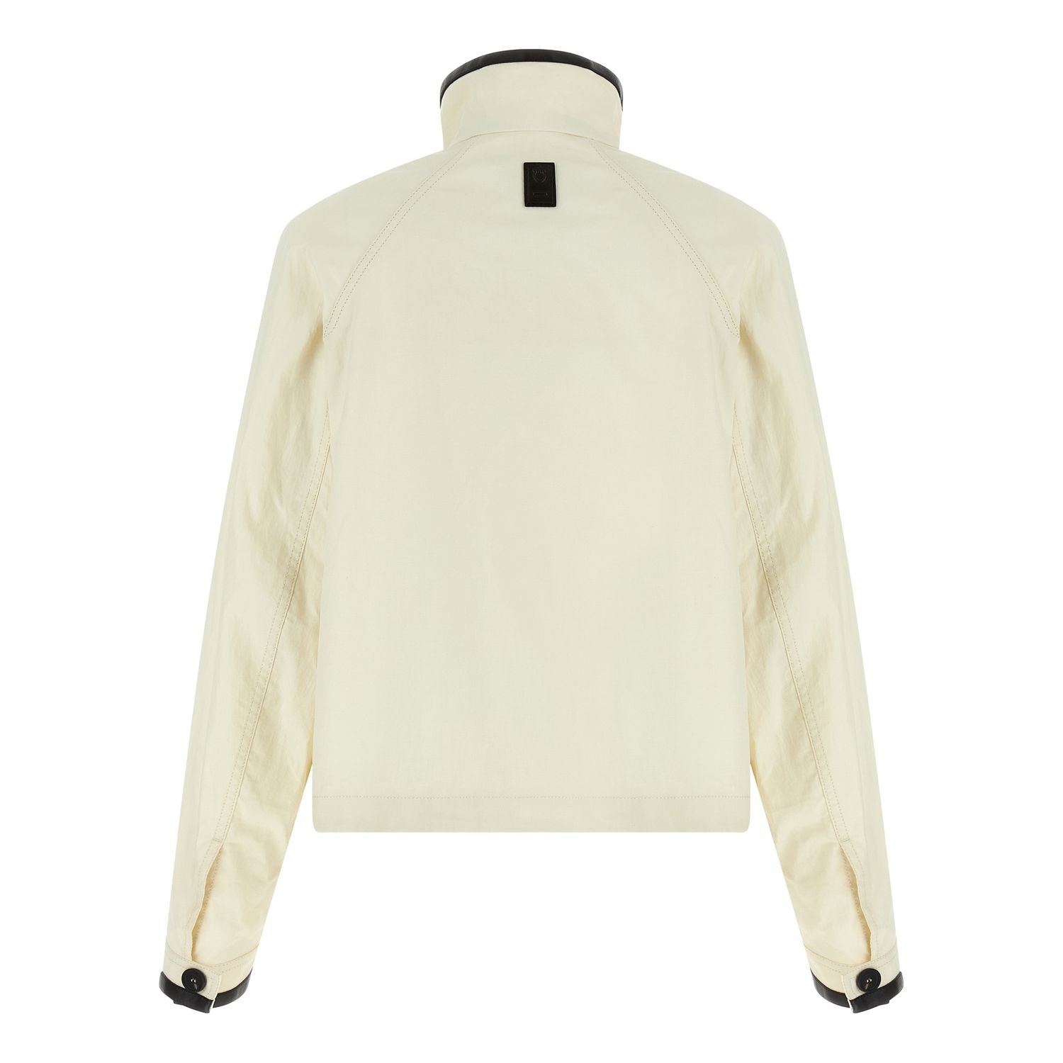 Ferragamo White Linen Full-Length Jacket
