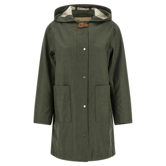 Herno Bicolor Linen Coat
