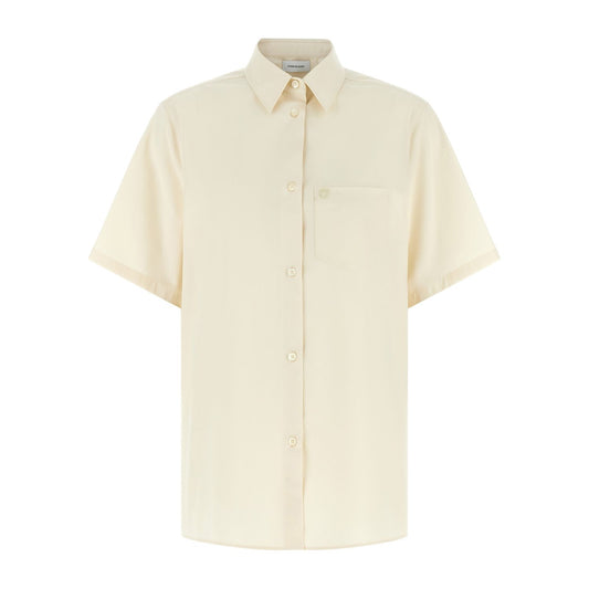 Ferragamo Beige Cotton Blouse