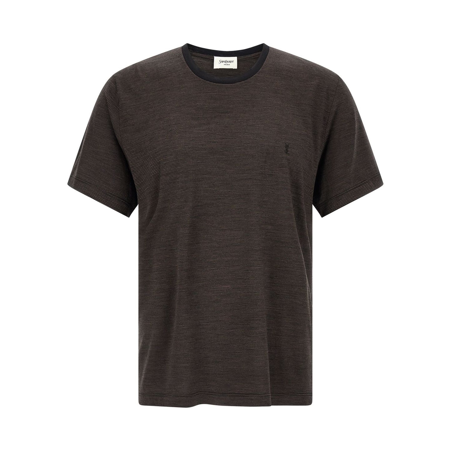 Saint Laurent Brown Wool T-Shirt