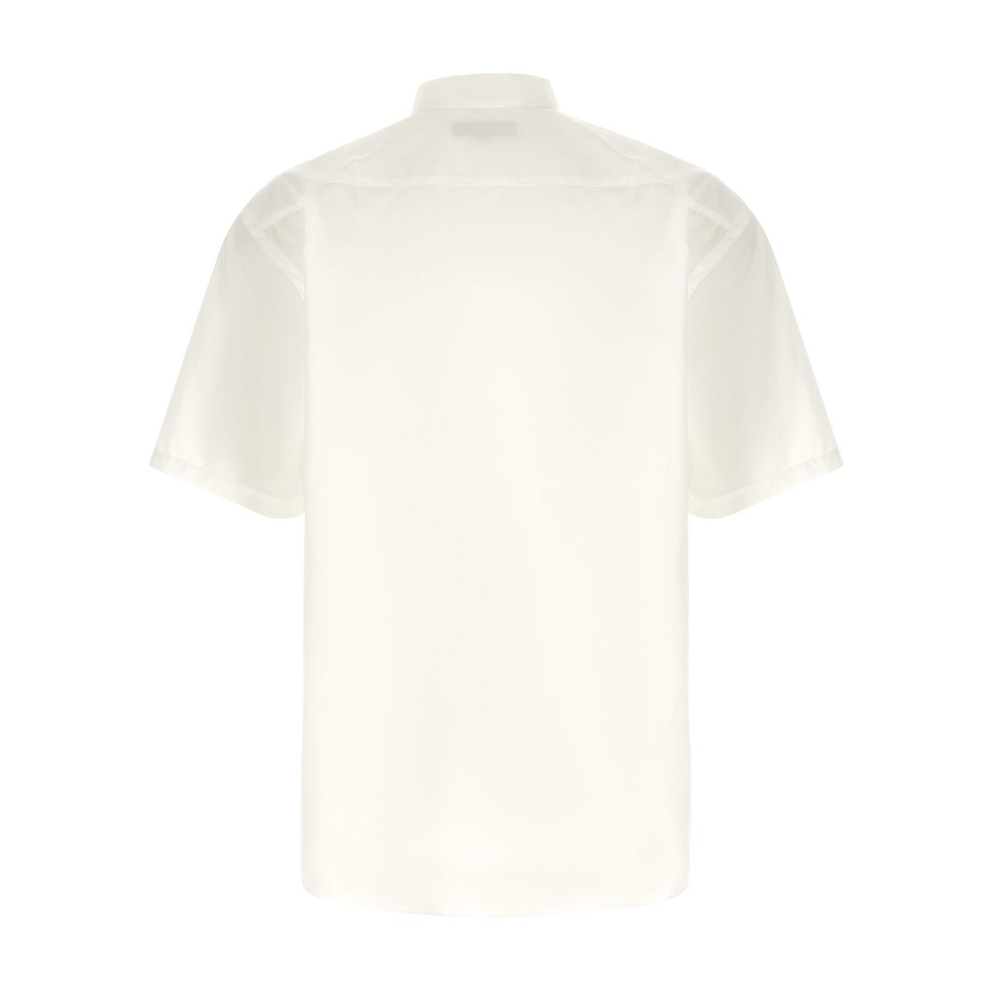Comme Des Garçons White Cotton Blouse