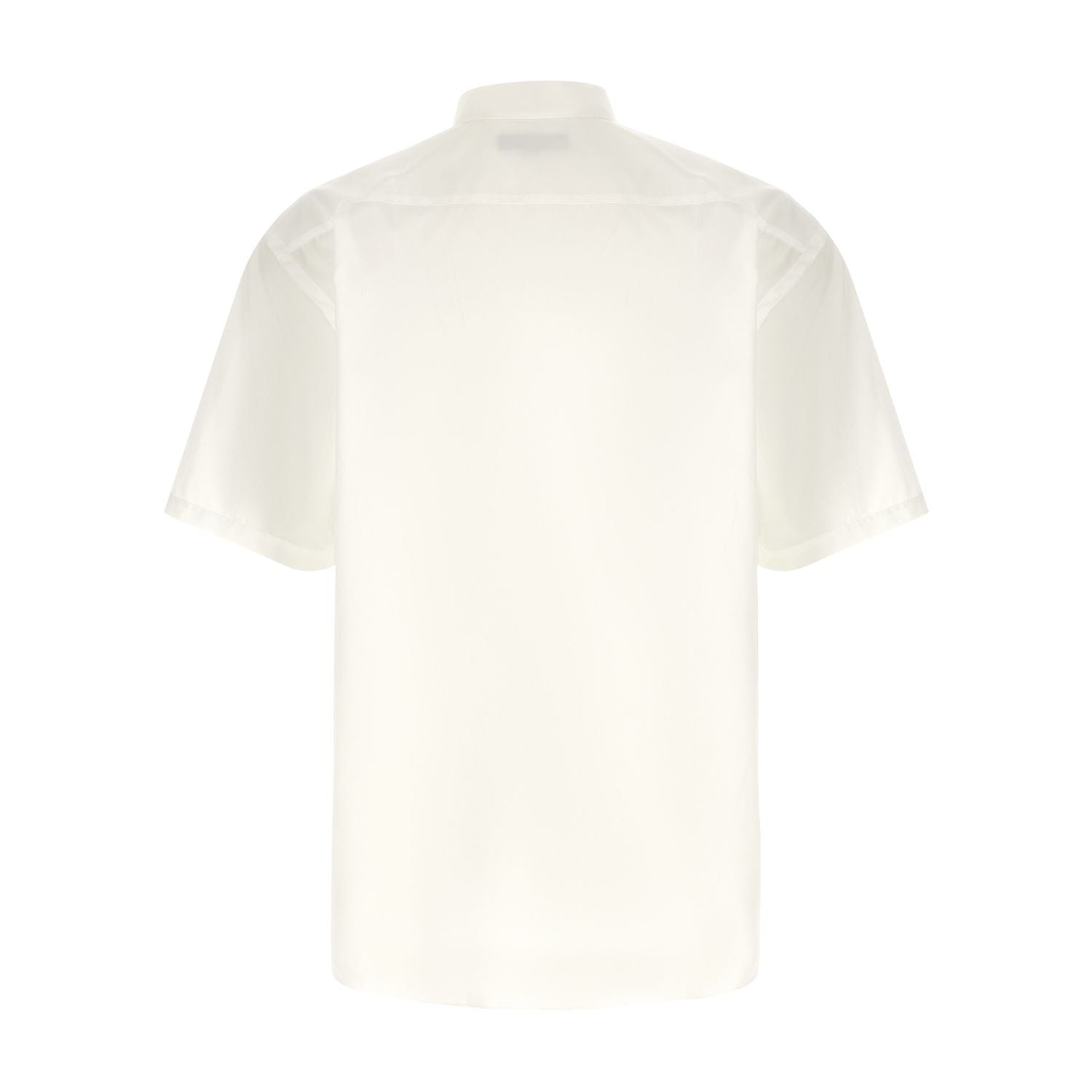 Comme Des Garçons White Cotton Blouse