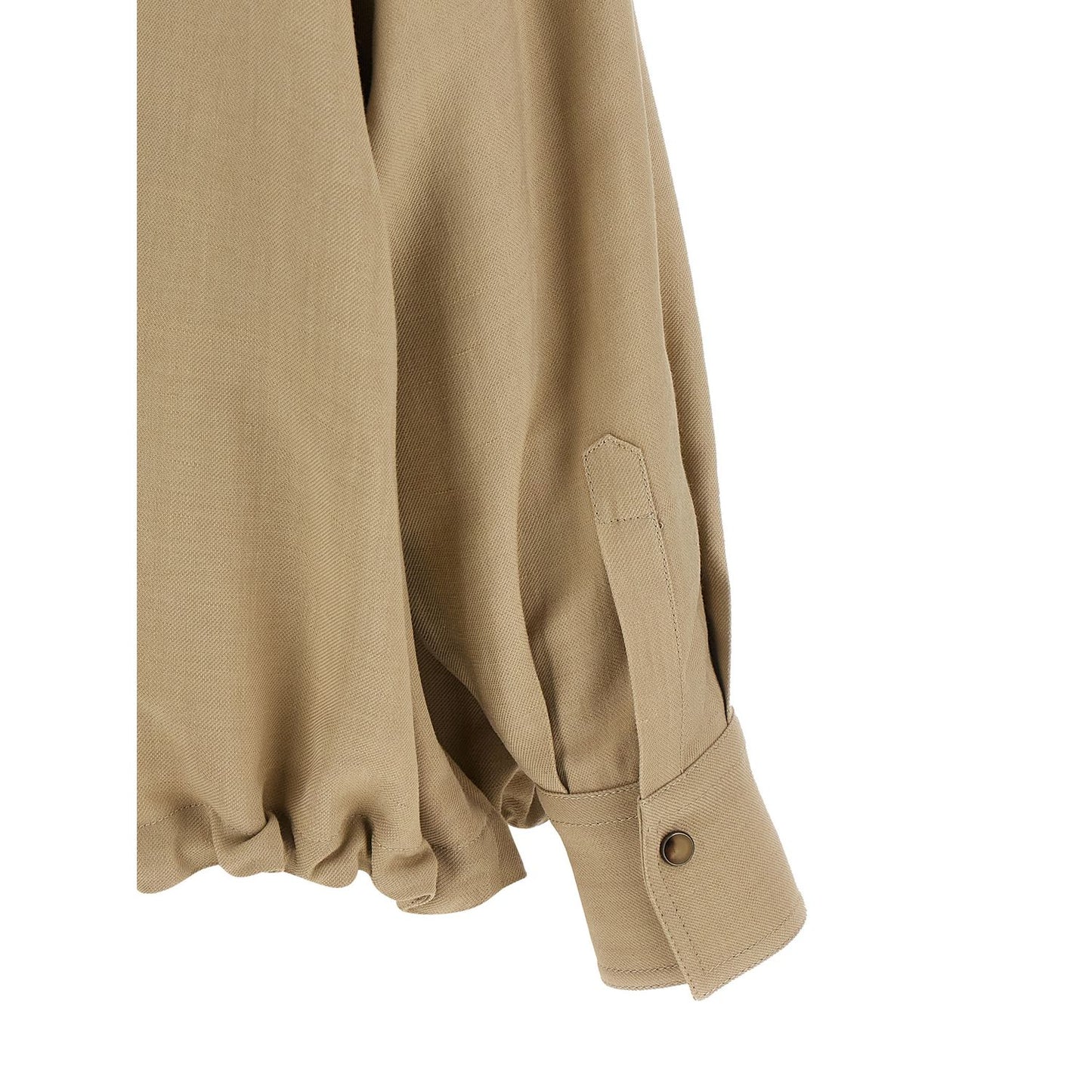 Brunello Cucinelli Beige Viscose Blouse