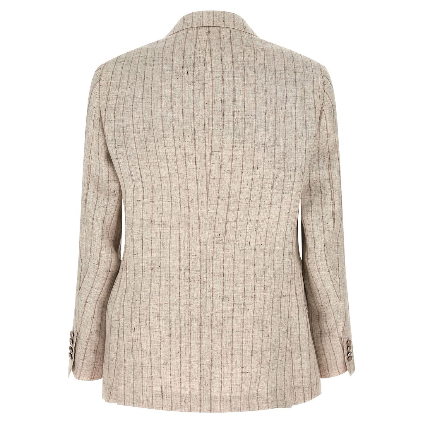 Brunello Cucinelli Gray Linen Blazer