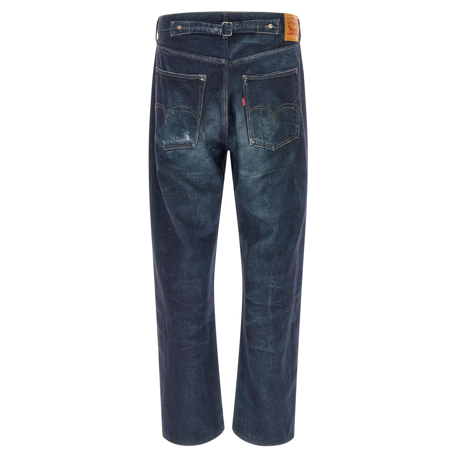 Junya Watanabe Blue Linen Jeans Denim