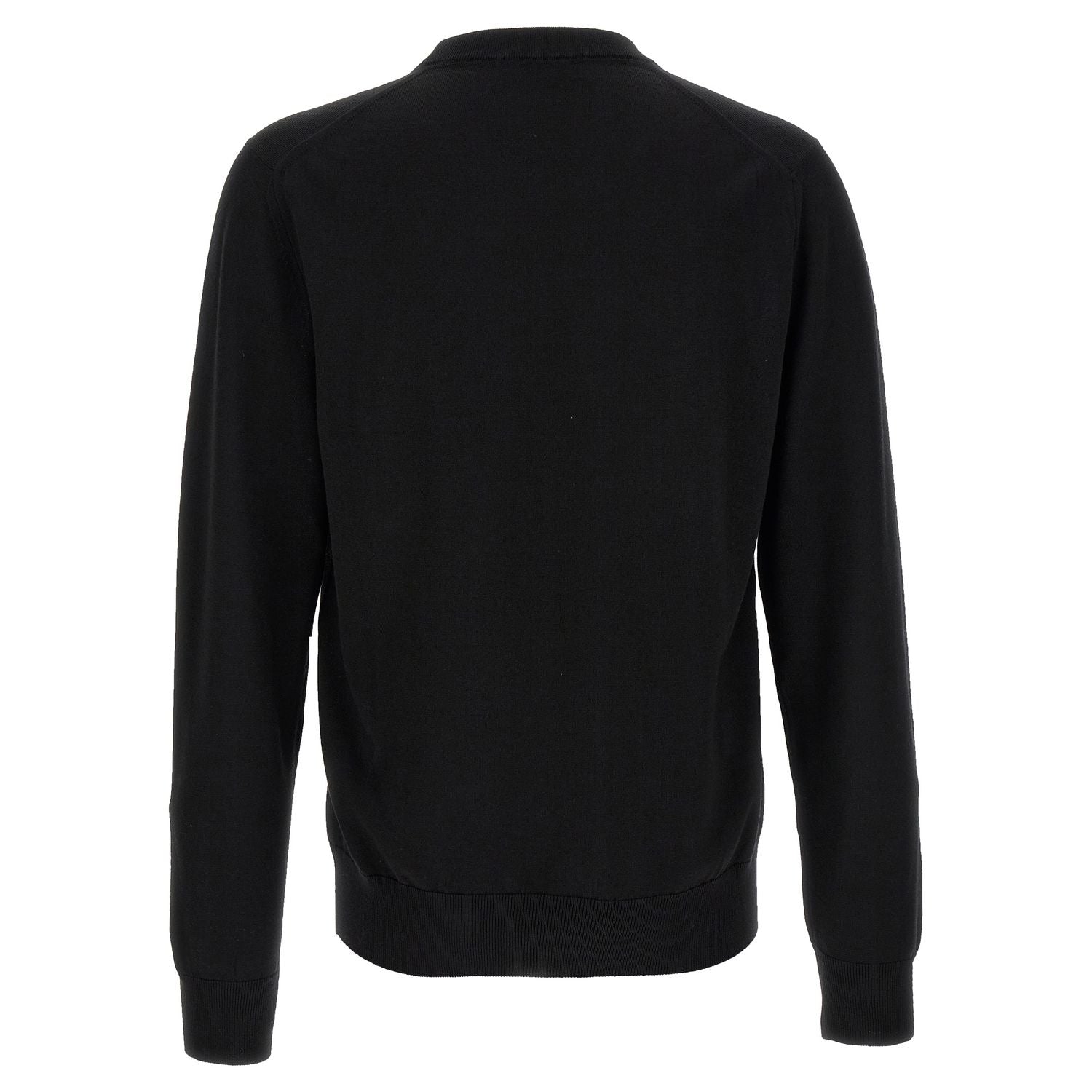 Dolce & Gabbana Black Virgin Wool Cardigan