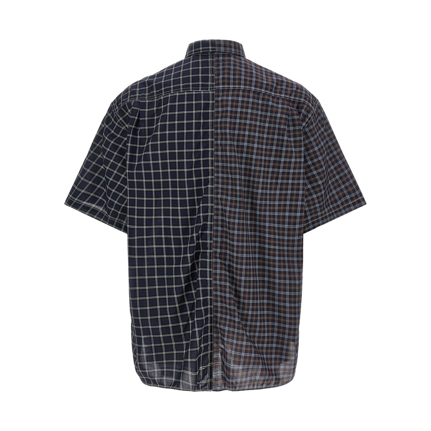 Comme Des Garçons Multicolor Cotton Blouse