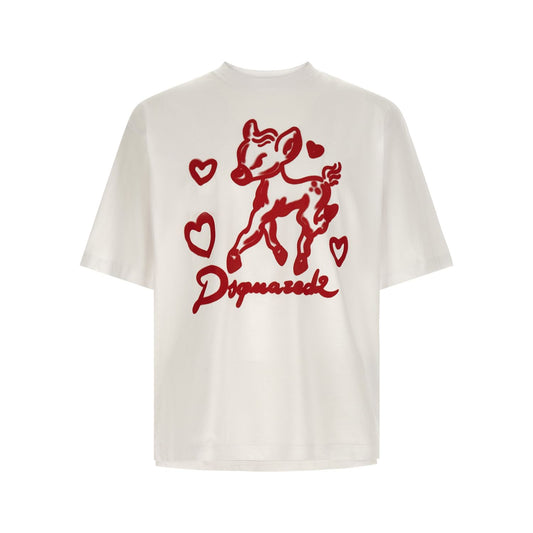 Dsquared² Red Cotton T-Shirt