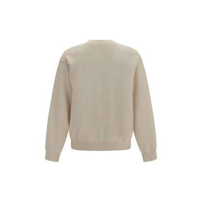 Kenzo Beige Wool Oves Aries Sweatshirt