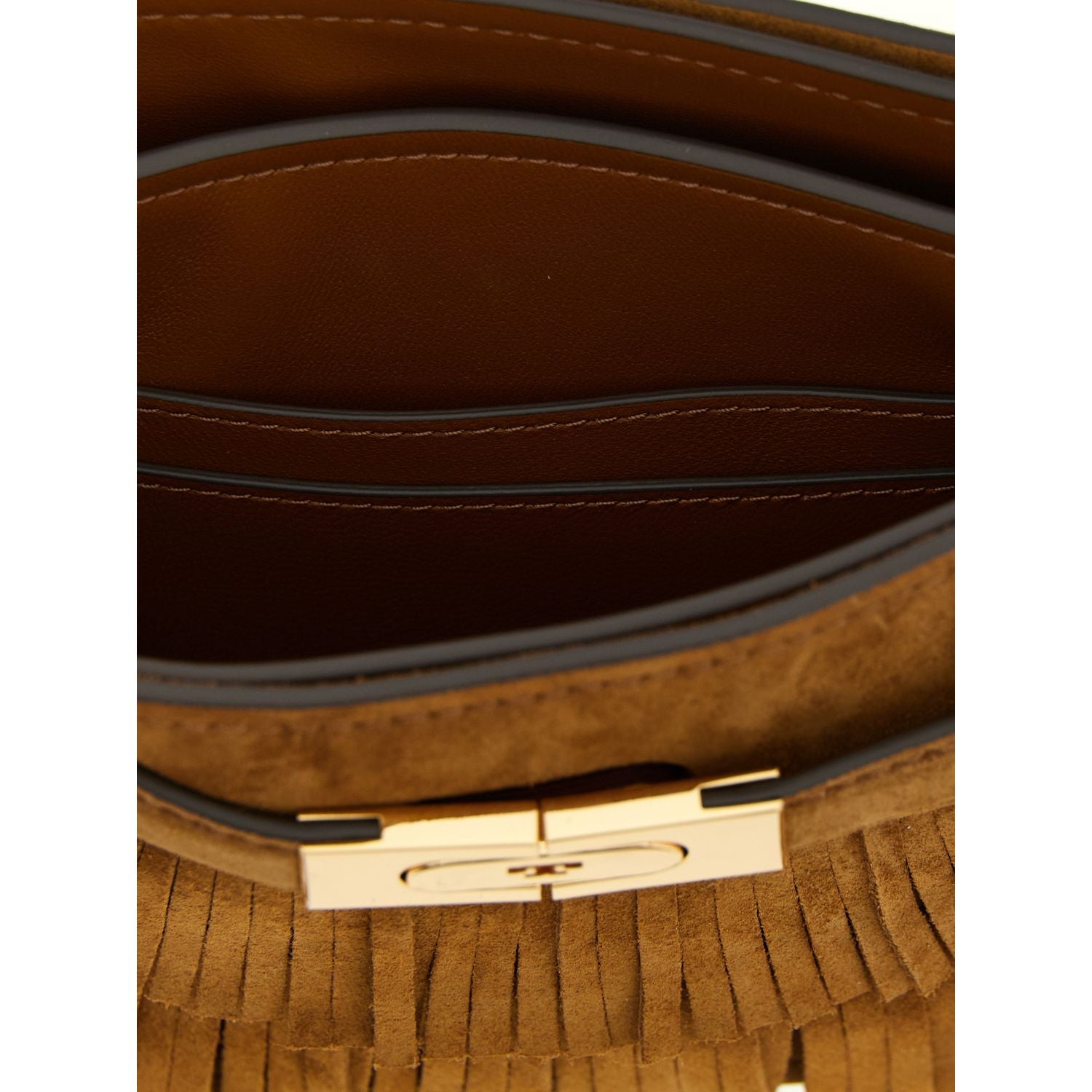 Tory Burch Brown Bovine Leather Handbag