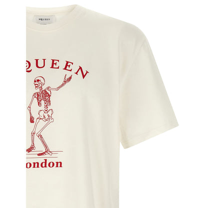 Alexander McQueen Multicolor Cotton T-Shirt