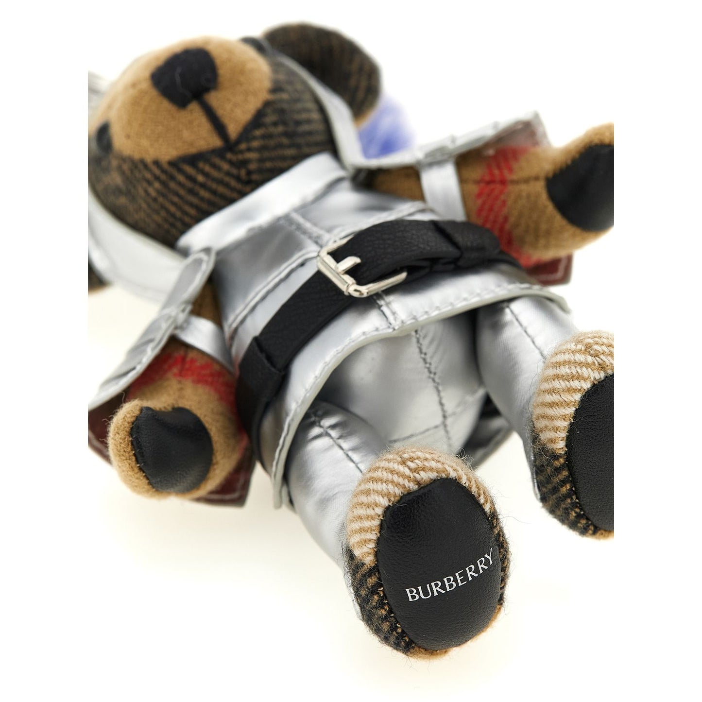 Burberry Multicolor Cashmere Keychain