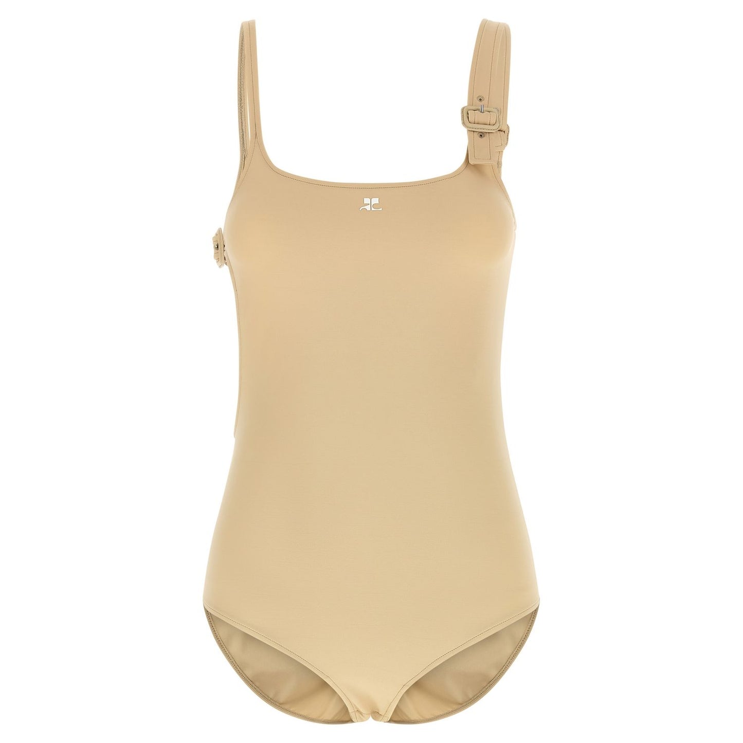 Courrèges Beige Polyamide Bodysuit