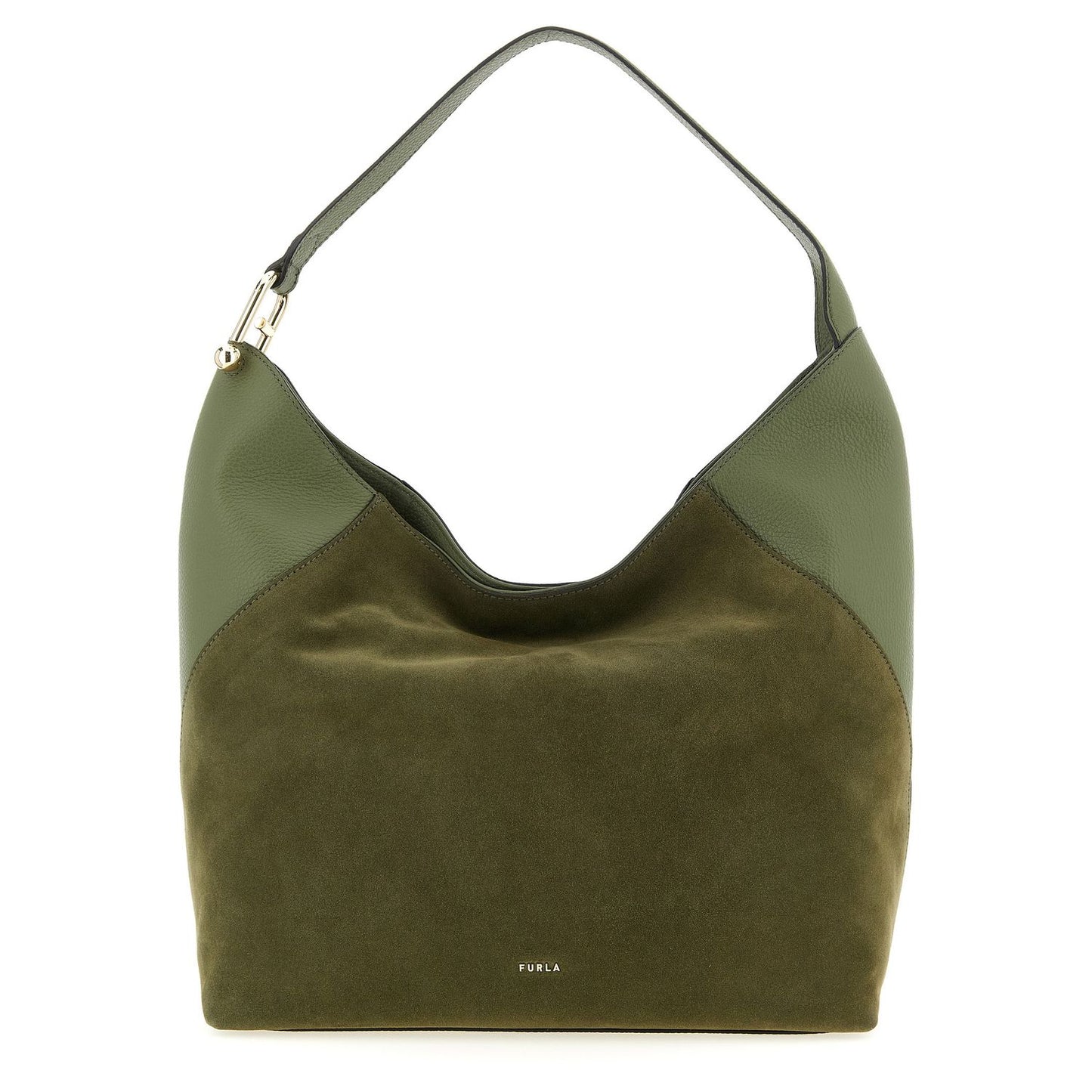 Furla Bicolor Calfskin Shoulder Bag